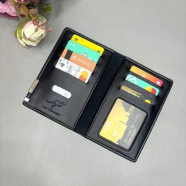 Mini Kangaroo Leather Wallet Pocket Friendly