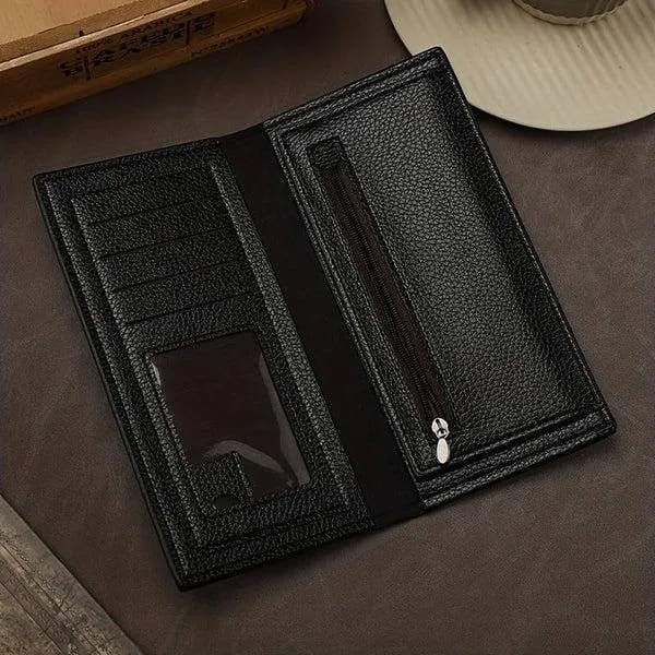 Men's Patterned Trifold Wallet