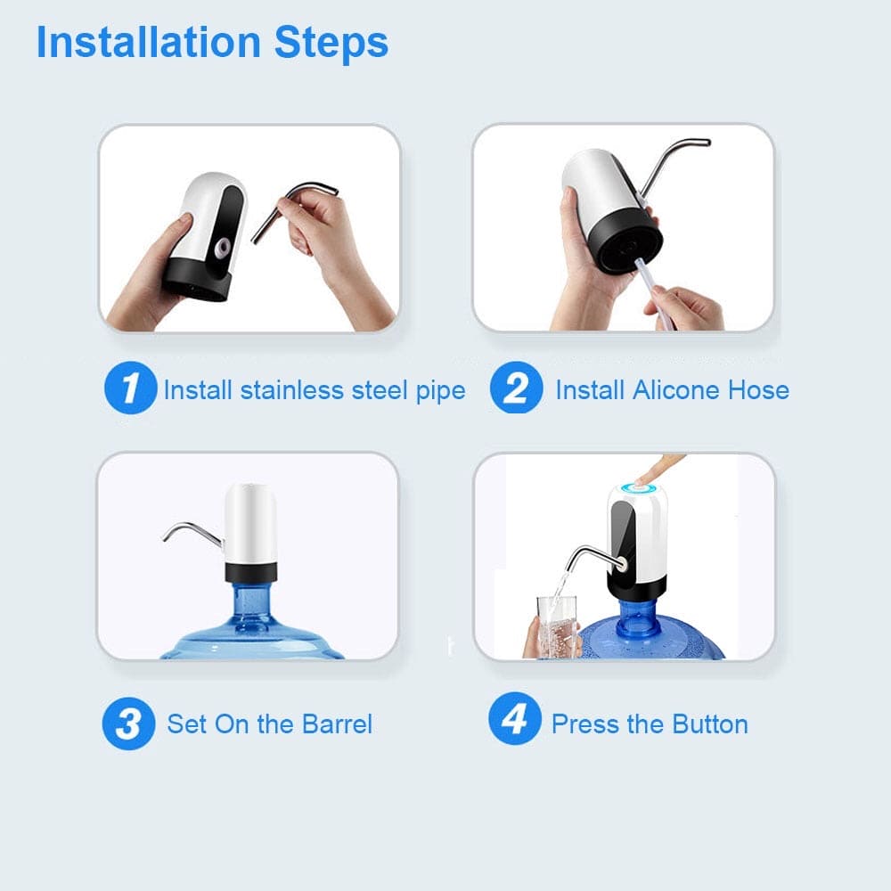 Portable Electric Water Pump Dispenser