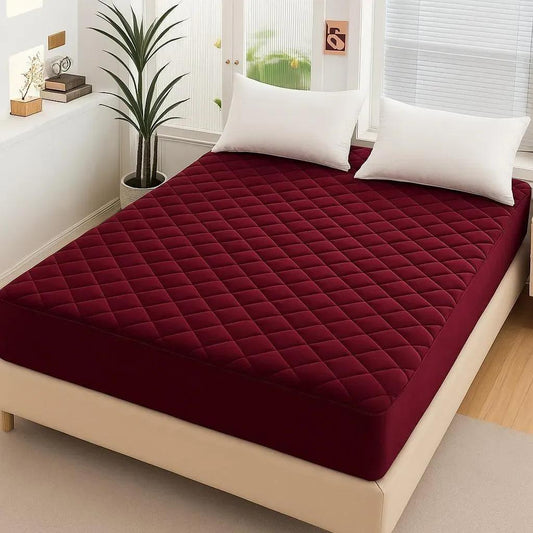 Cotton Plane Double Bed Mattress Cover