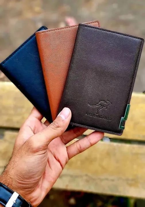 Mini Kangaroo Leather Wallet Pocket Friendly