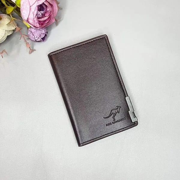 Mini Kangaroo Leather Wallet Pocket Friendly