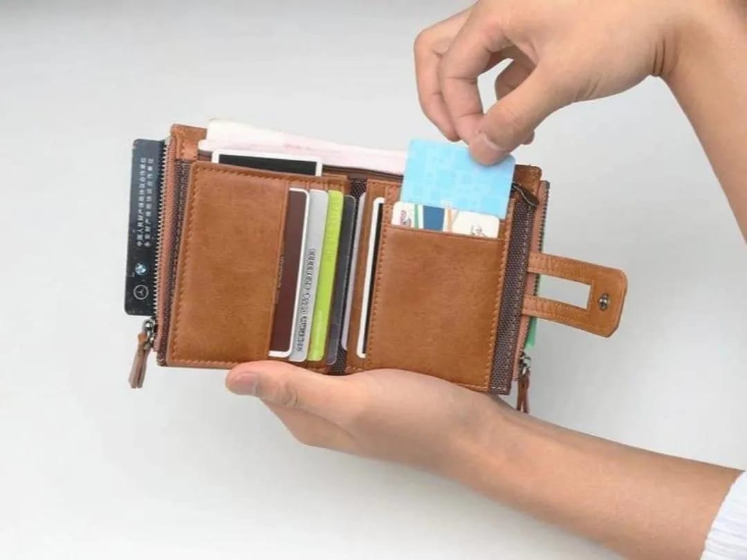 Multicolor Leather Wallet