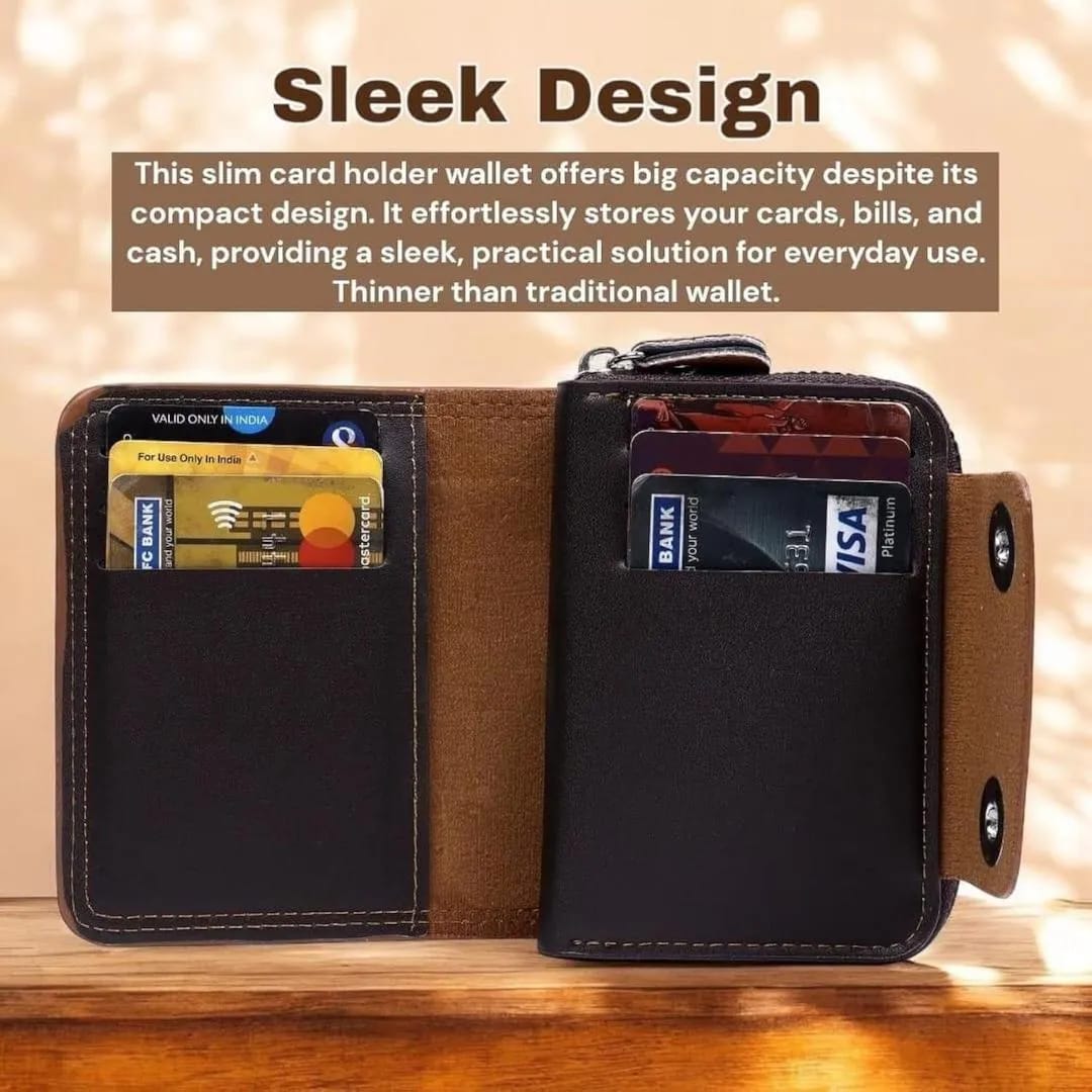 Unisex PU Leather Wallet