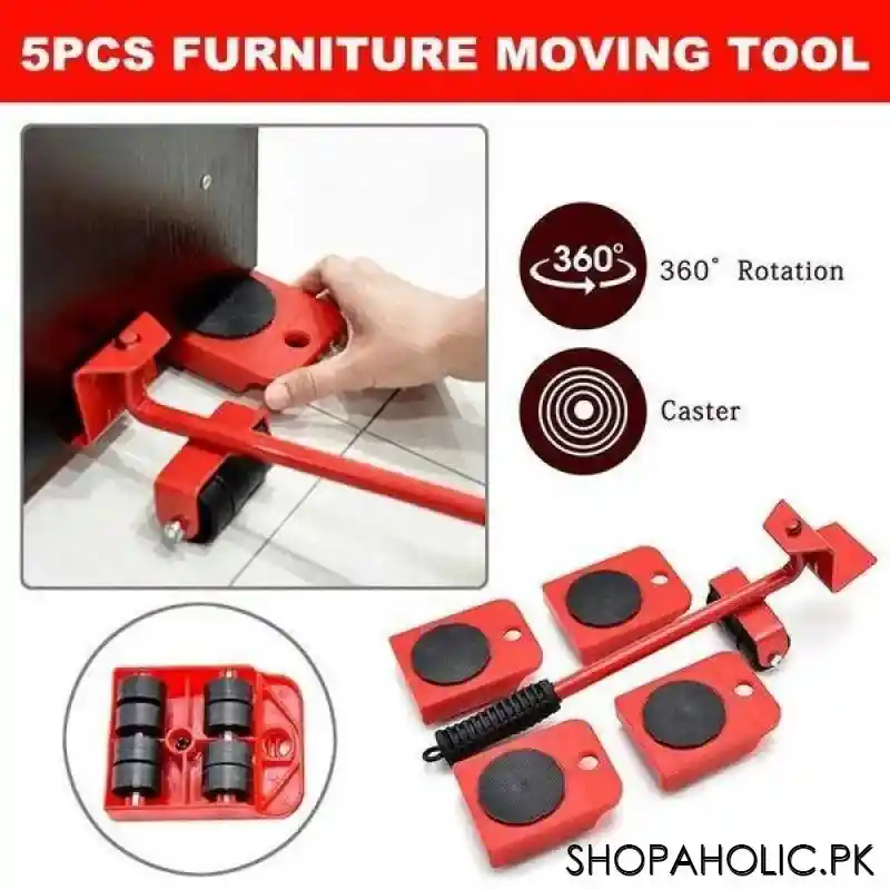 (Set of 5) Furniture Mover Tool