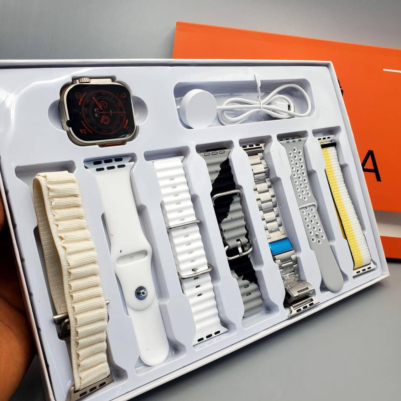 Ultra 7 In 1 Smart Watch With Free Airbuds